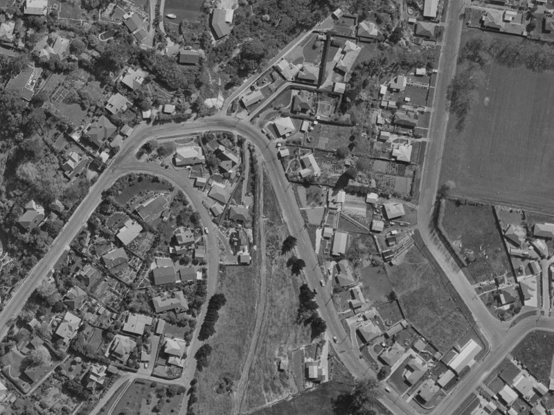459 Port Hills Road from the air, 1970-1974