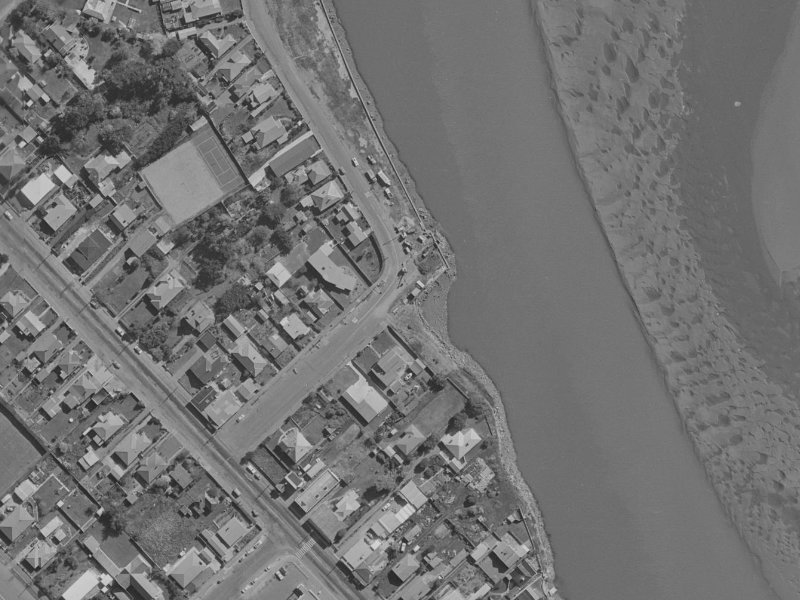 9a Beachville Road from the air, 1970-1974