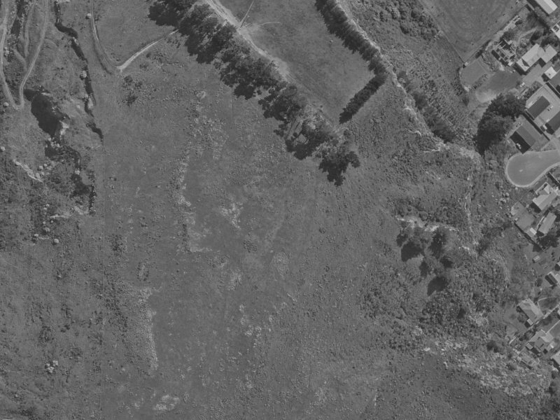 Glendevere Terrace from the air, 1970-1974