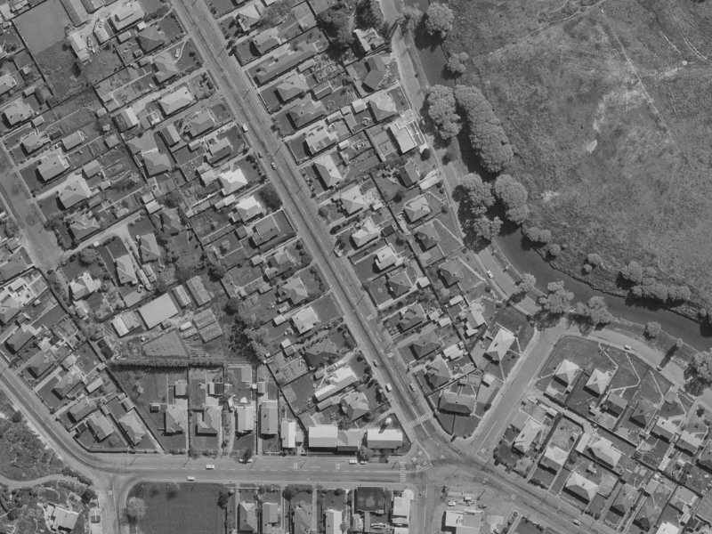 14 Wilsons Road from the air, 1970-1974