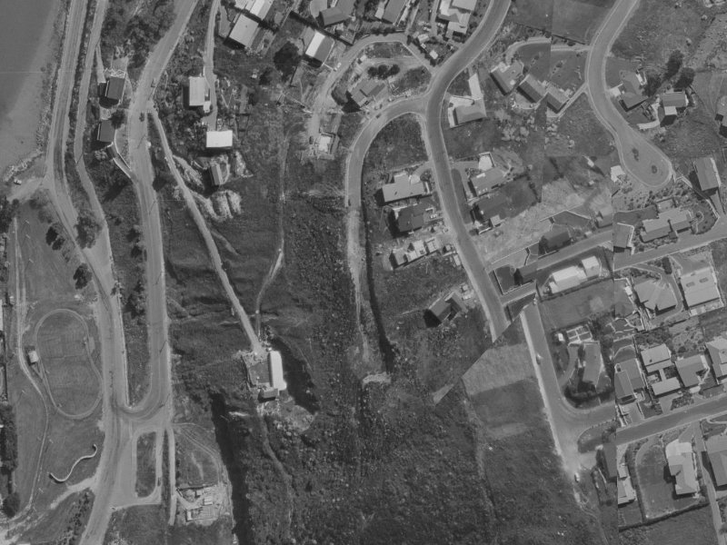 11 Challis Place from the air, 1970-1974