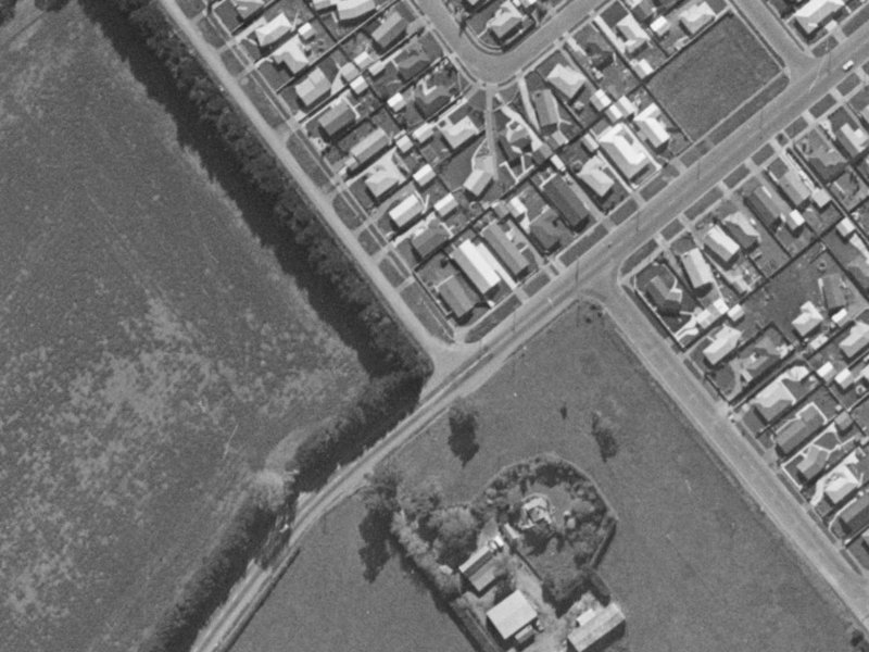 2 Templetons Road from the air, 1970-1974