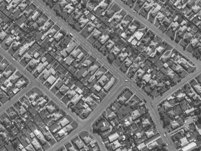 144 Hoon Hay Road from the air, 1970-1974