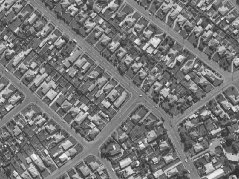 146 Hoon Hay Road from the air, 1970-1974