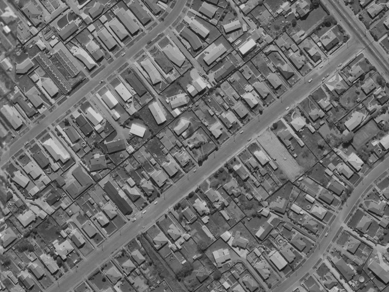 99 Conway Street from the air, 1970-1974