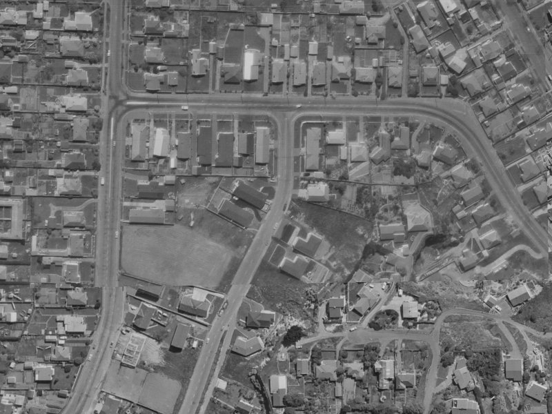 4 Parklands Drive from the air, 1970-1974