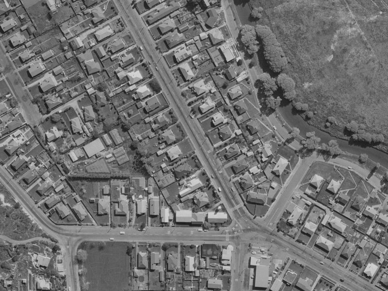 25A Wilsons Road South from the air, 1970-1974