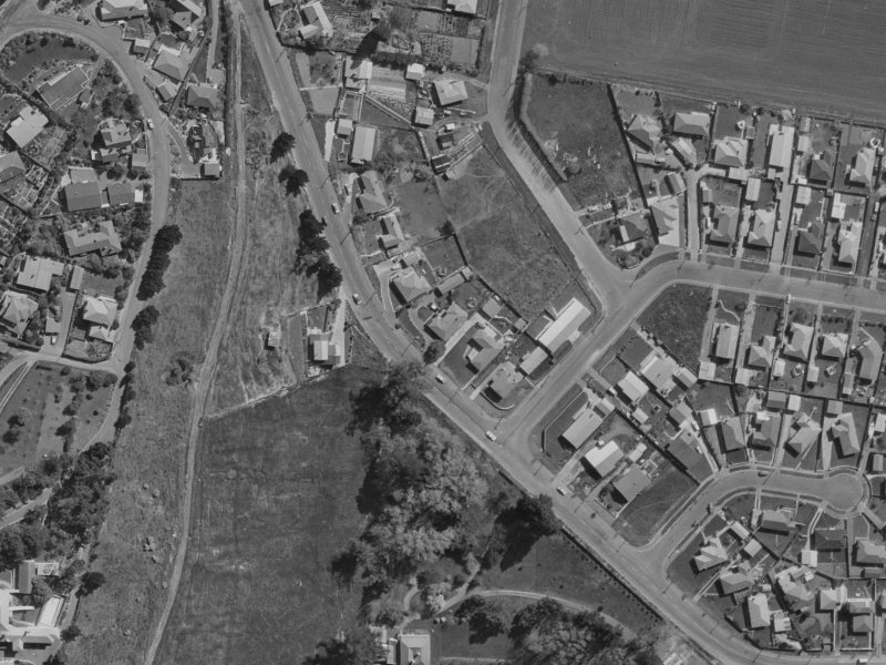 416 Port Hills Road from the air, 1970-1974