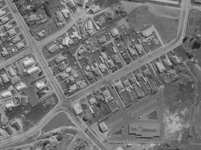 9 Curries Road from the air, 1970-1974