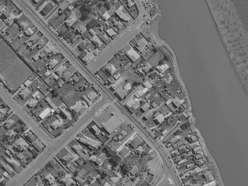 95C Main Road from the air, 1970-1974