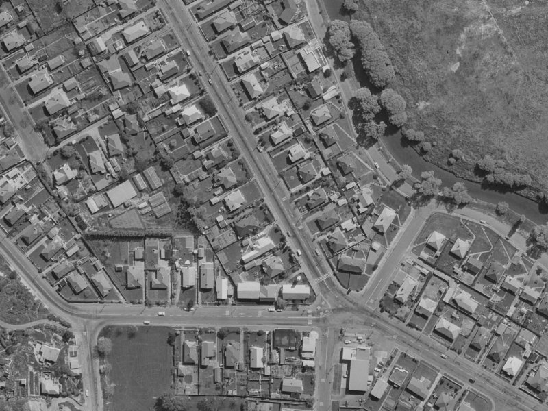 17 Wilsons Rd South from the air, 1970-1974