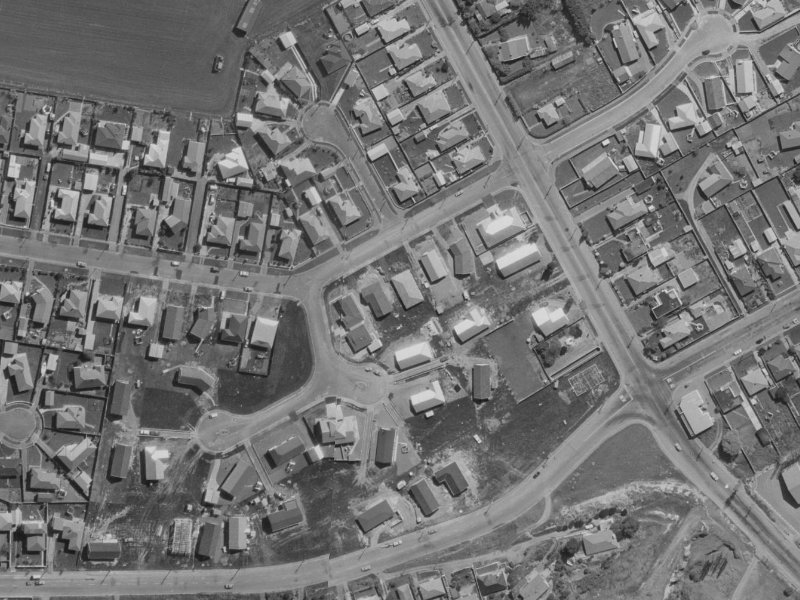 11 Brabourne Street from the air, 1970-1974