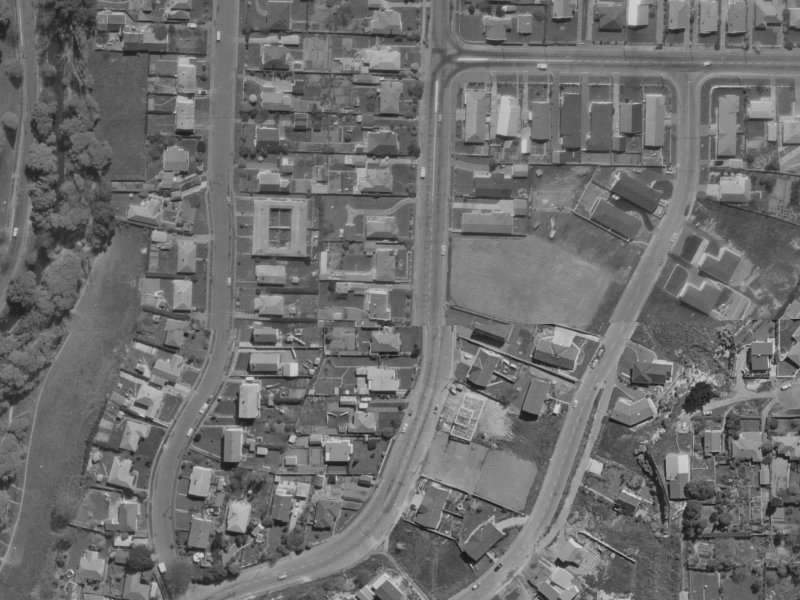 155 Centaurus Road from the air, 1970-1974