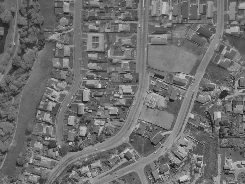 151 Centaurus Road from the air, 1970-1974