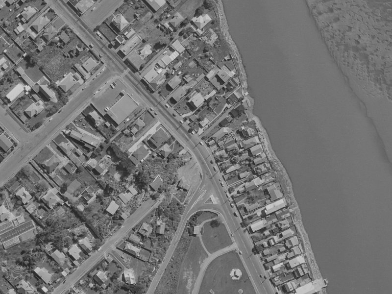 115A Main Road from the air, 1970-1974