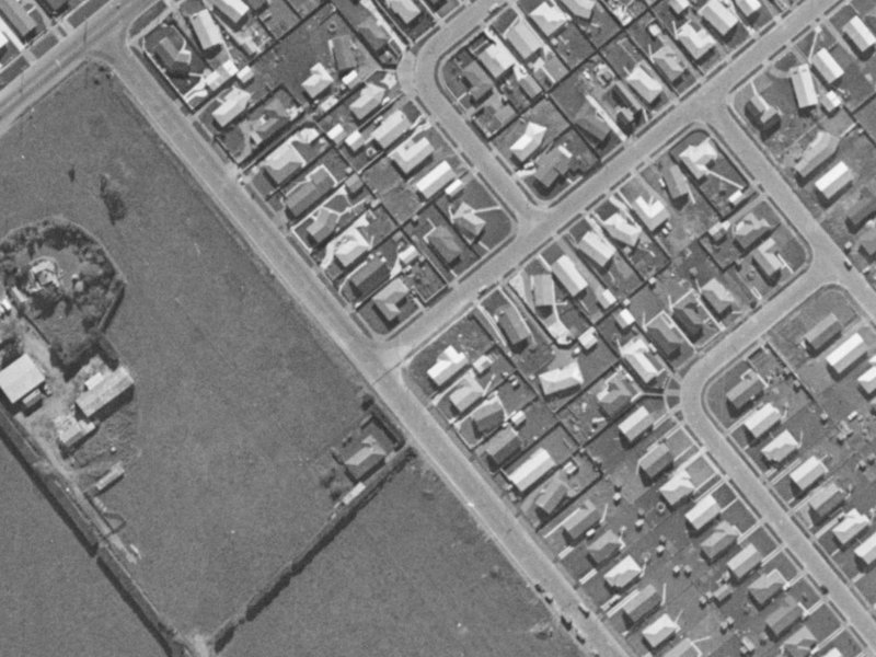 2 Barrowclough Street from the air, 1970-1974