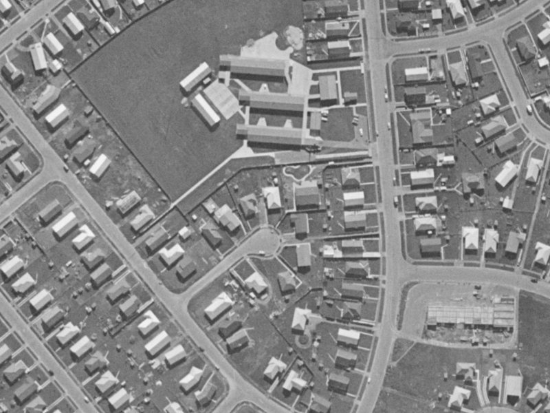 Fair Place from the air, 1970-1974