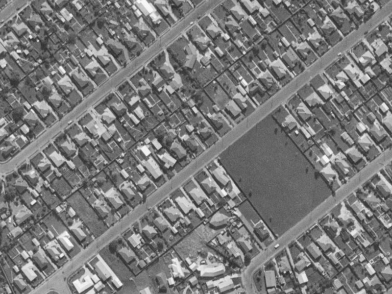 36 Samuel Street from the air, 1970-1974