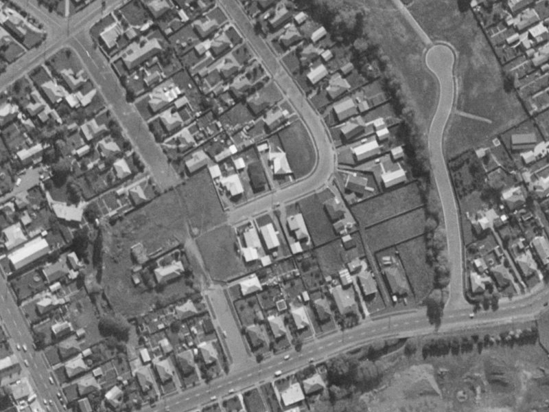 6 Greenpark Street from the air, 1970-1974