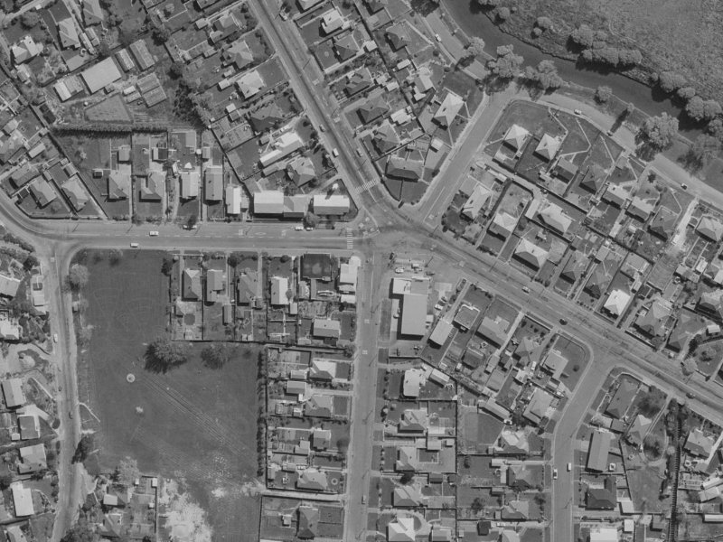 2A Albert Terrace from the air, 1970-1974