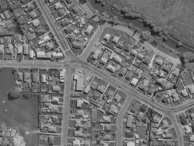 243 Centaurus Road from the air, 1970-1974