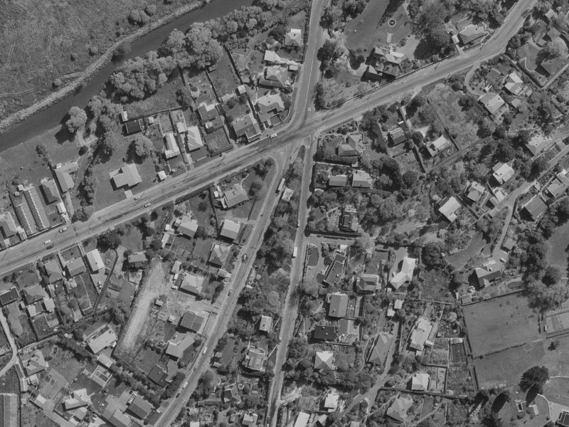 1-5 Vernon Terrace from the air, 1970-1974