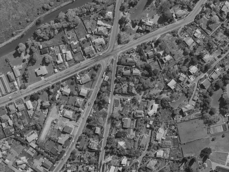 2-4 Rapaki Road from the air, 1970-1974