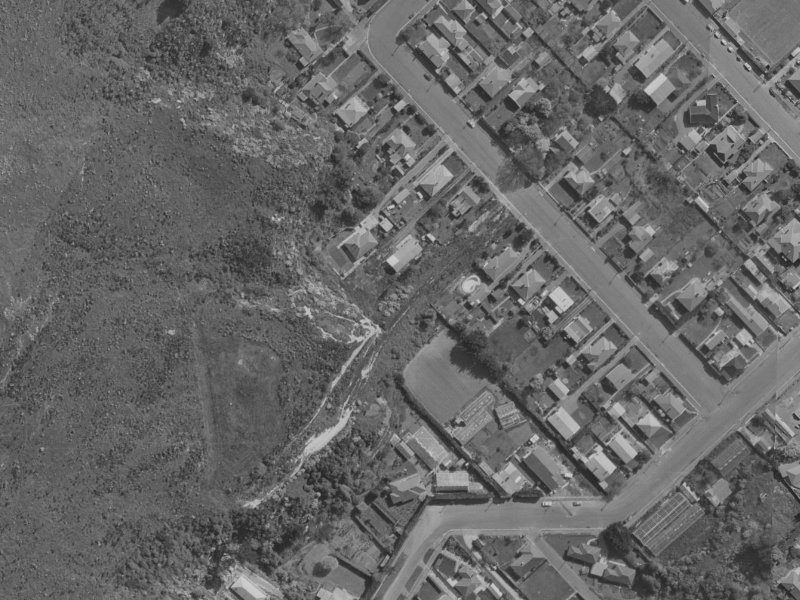 9–15 Egnot Heights from the air, 1970-1974