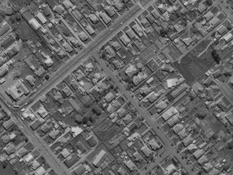 18 Tainui Street from the air, 1970-1974