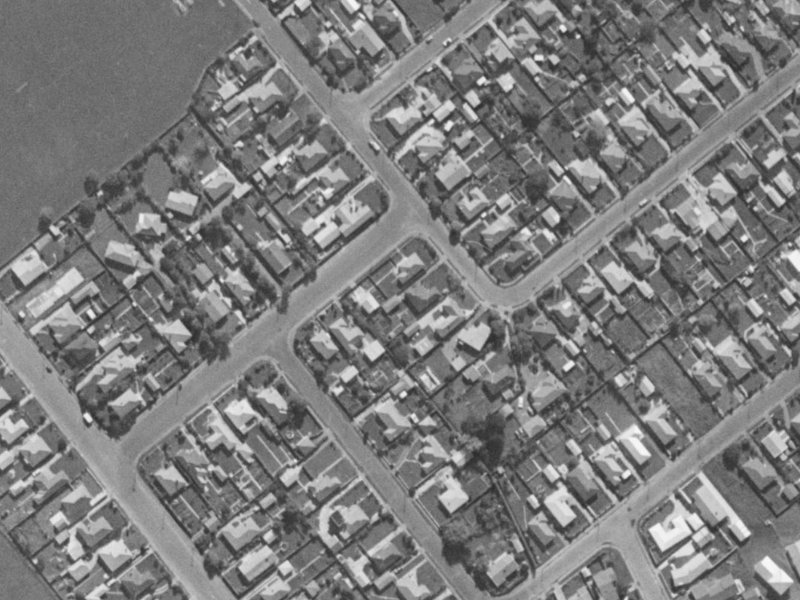 7 Kevin Street from the air, 1970-1974