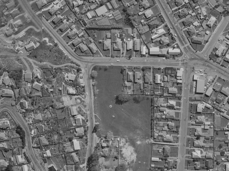 228A Centaurus Road from the air, 1970-1974