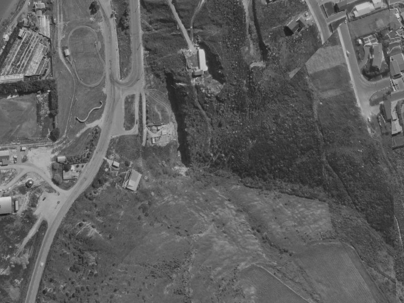2A Cannon Hill Crescent from the air, 1970-1974