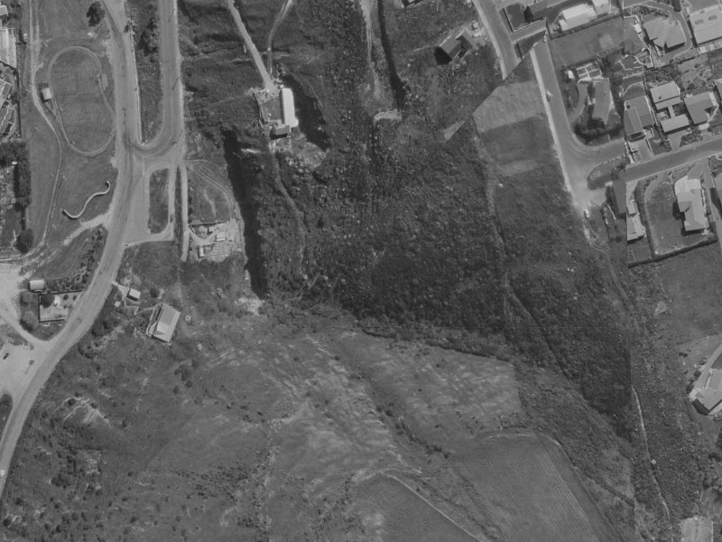 Osmond Lane from the air, 1970-1974