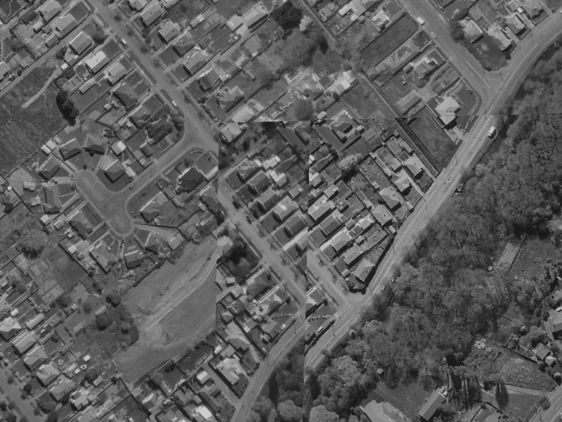 133 Studholme Street from the air, 1970-1974