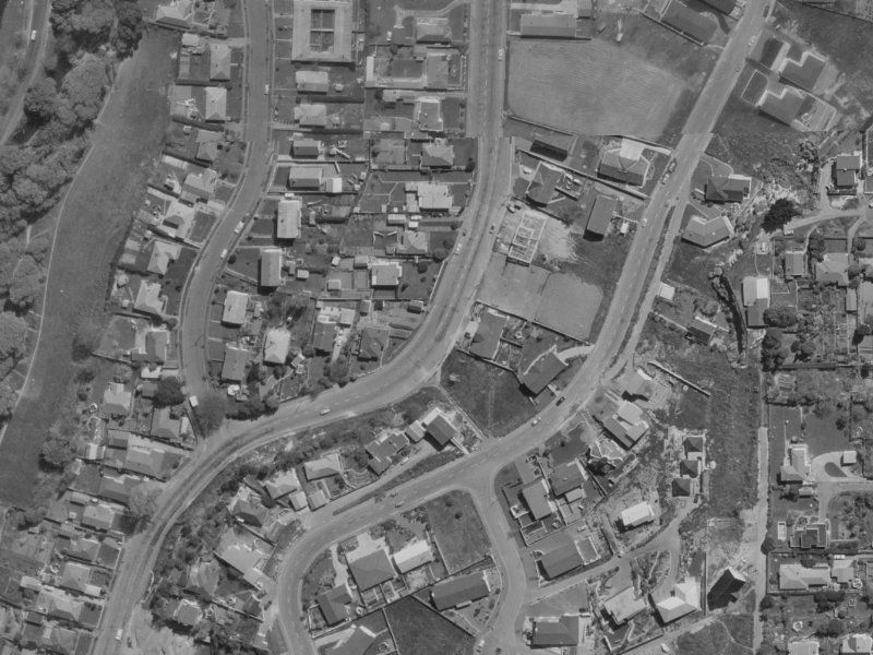 154A Centaurus Road from the air, 1970-1974