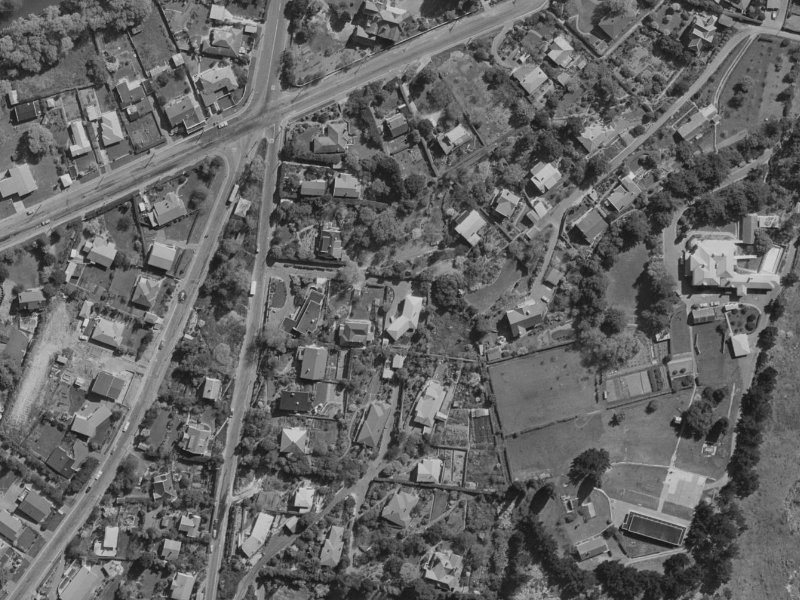 9 Rapaki Road from the air, 1970-1974