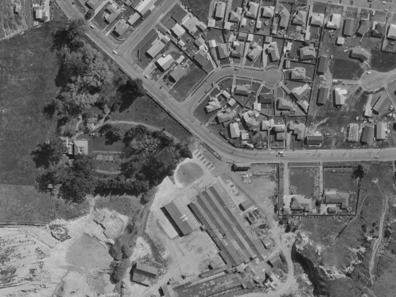 2 Alderson Avenue from the air, 1970-1974
