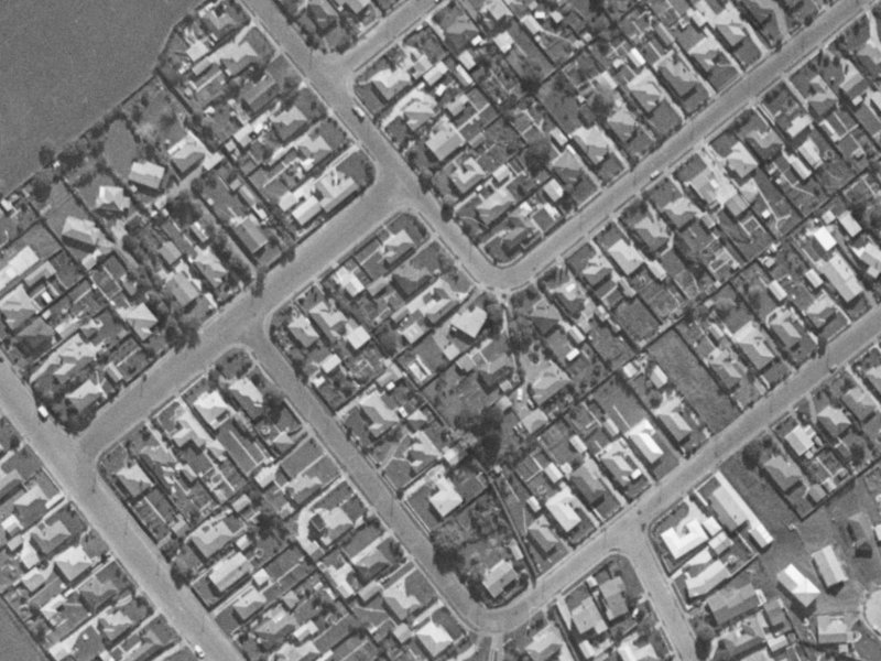 3 Kevin Street from the air, 1970-1974
