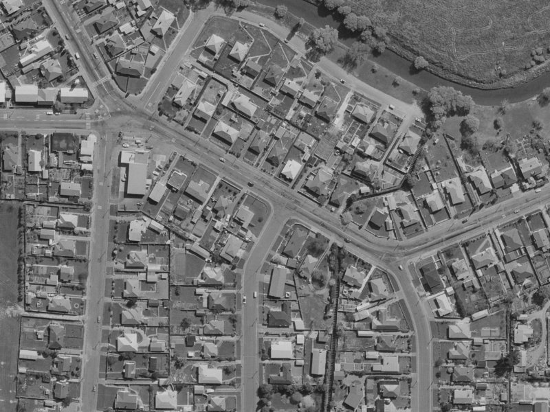 246 Centaurus Road from the air, 1970-1974