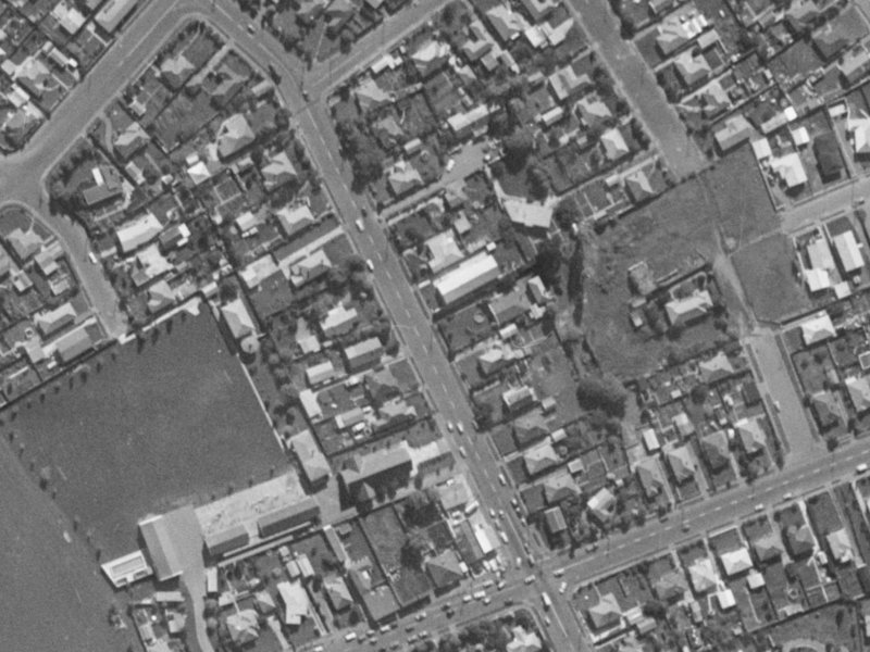 169 Hoon Hay Road from the air, 1970-1974