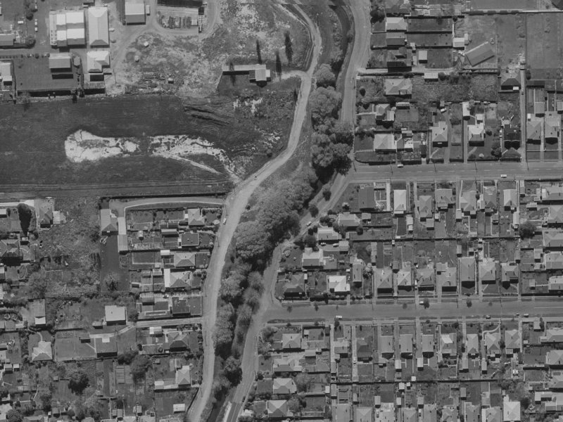 106 Waimea Terrace from the air, 1970-1974