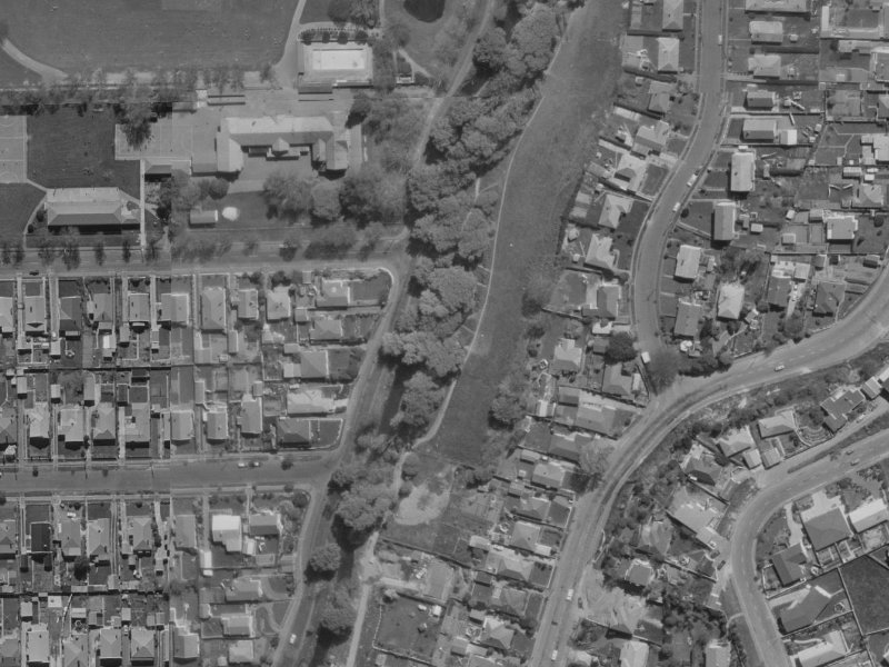 42 Palatine Terrace from the air, 1970-1974