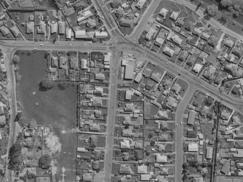 5 Albert Terrace from the air, 1970-1974
