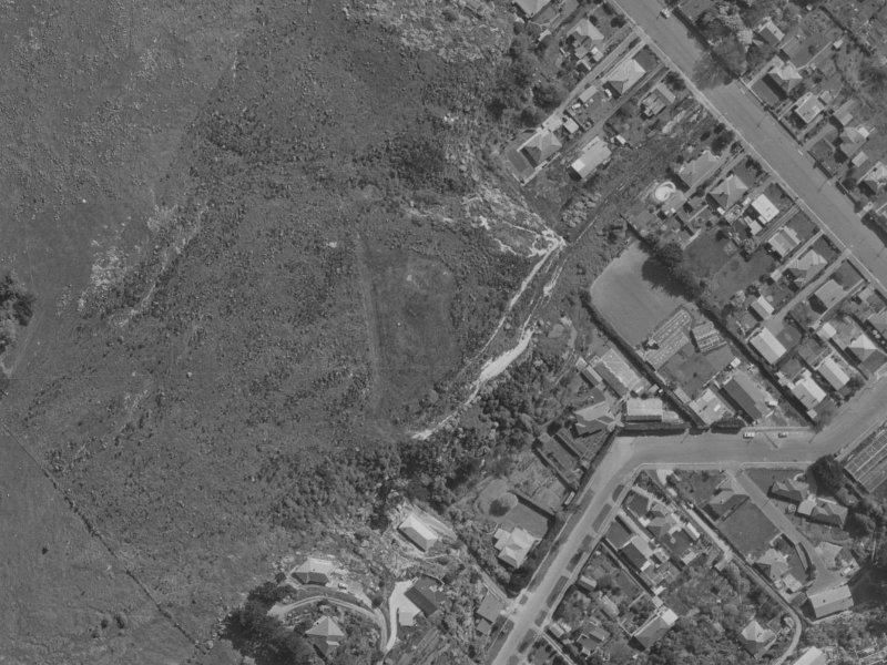 Egnot Heights from the air, 1970-1974