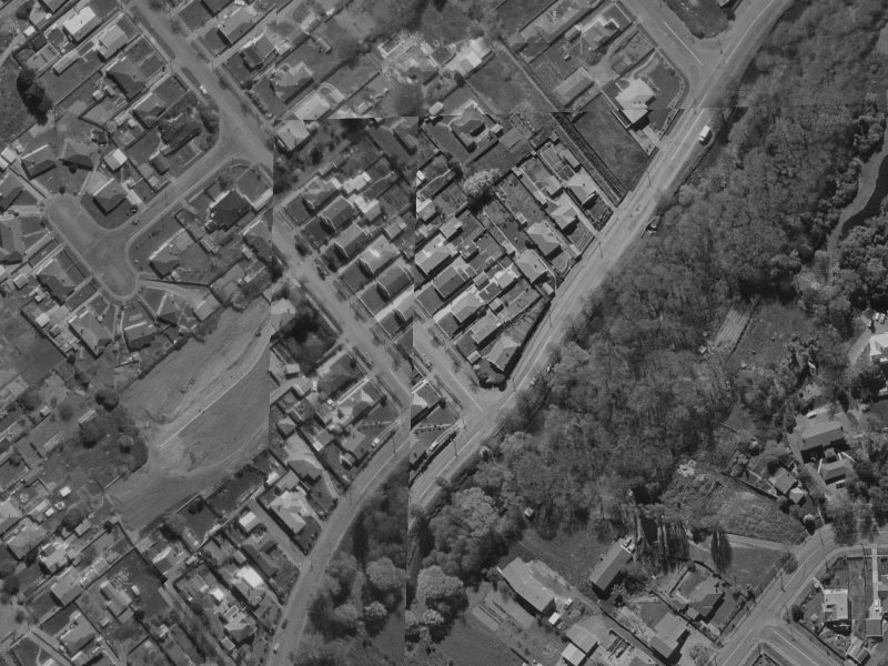 139 Studholme Street from the air, 1970-1974
