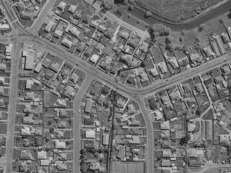 248 Centaurus Road from the air, 1970-1974