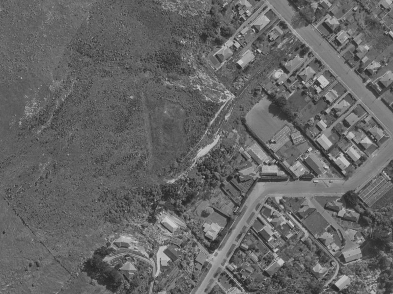 11 Egnot Heights from the air, 1970-1974