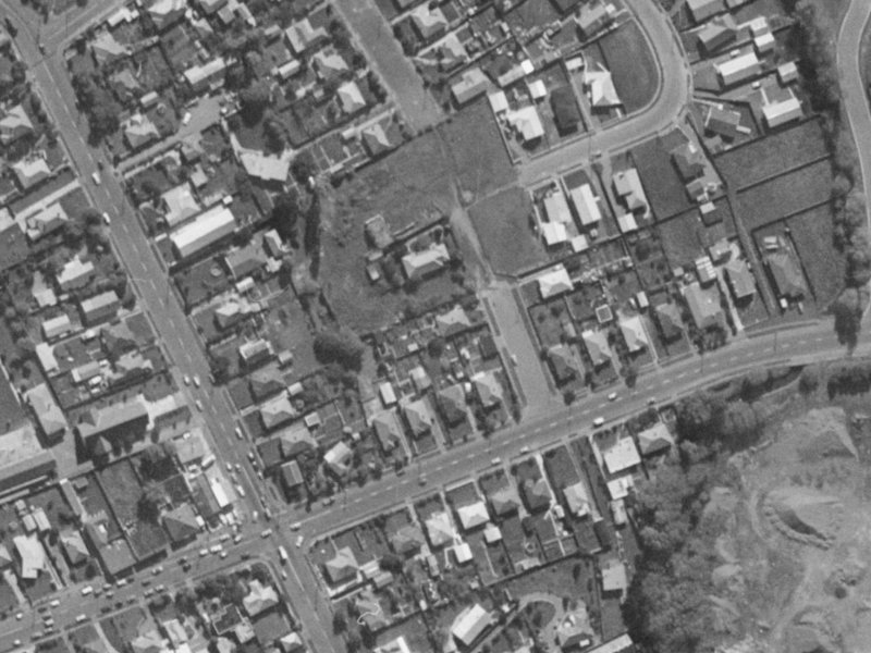 5A Pablo Place from the air, 1970-1974