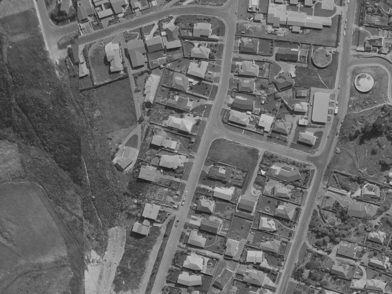259-263 Cannon Hill Crescent from the air, 1970-1974