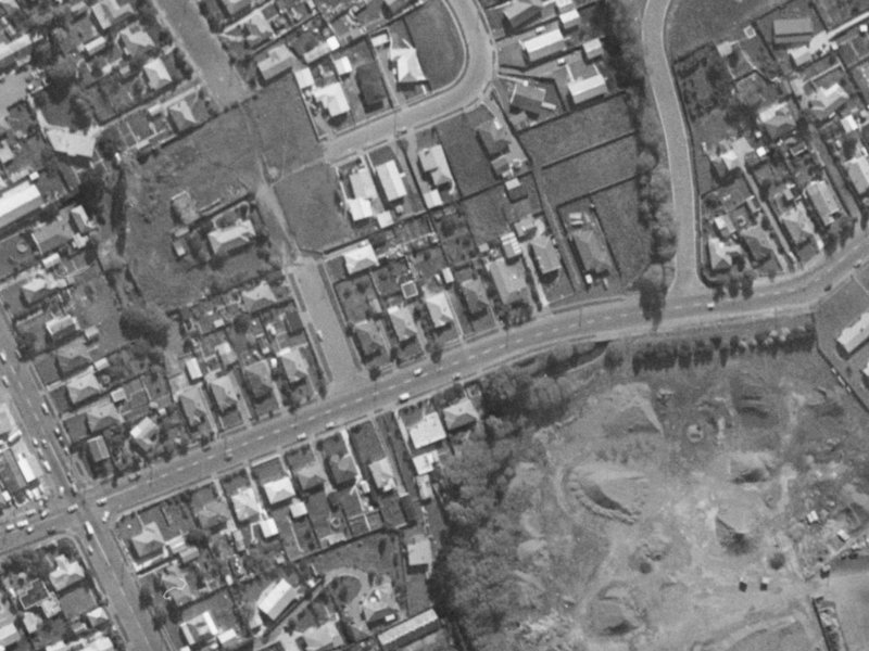 41 Sparks Road from the air, 1970-1974